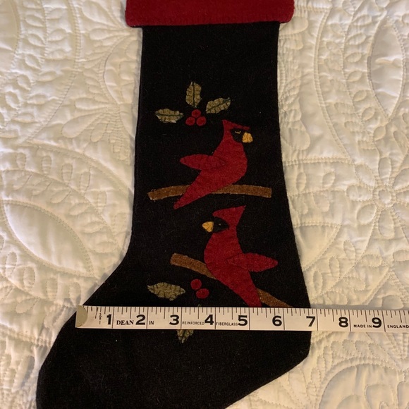 Lowest price Price ⬇️ Cardinal Christmas Stocking - Picture 4 of 4